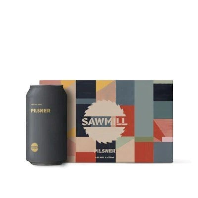 Sawmill Pilsner 330mL Cans 6 pack