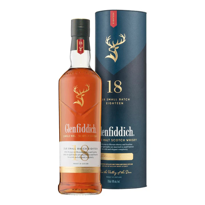 Glenfiddich 18YO Single Malt Whisky 700ml