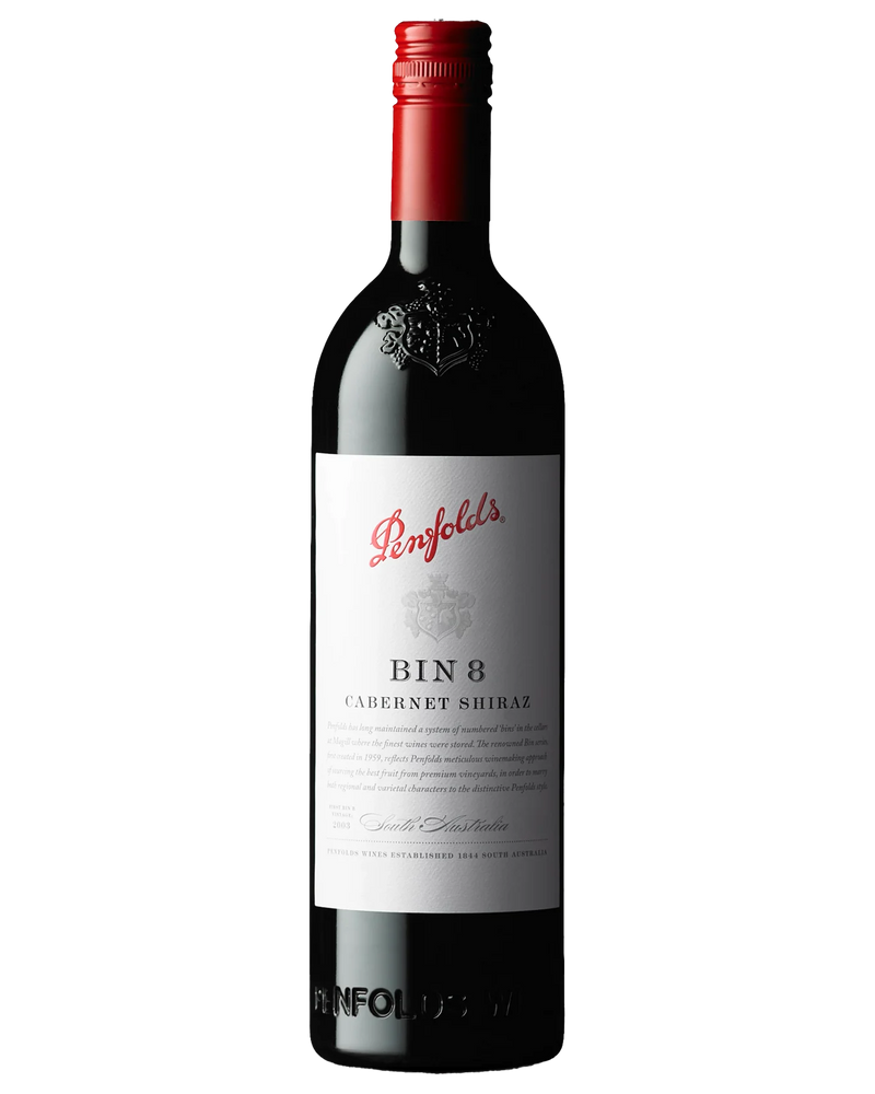 Penfolds Bin 8 Shiraz Cabernet 2024 750ml
