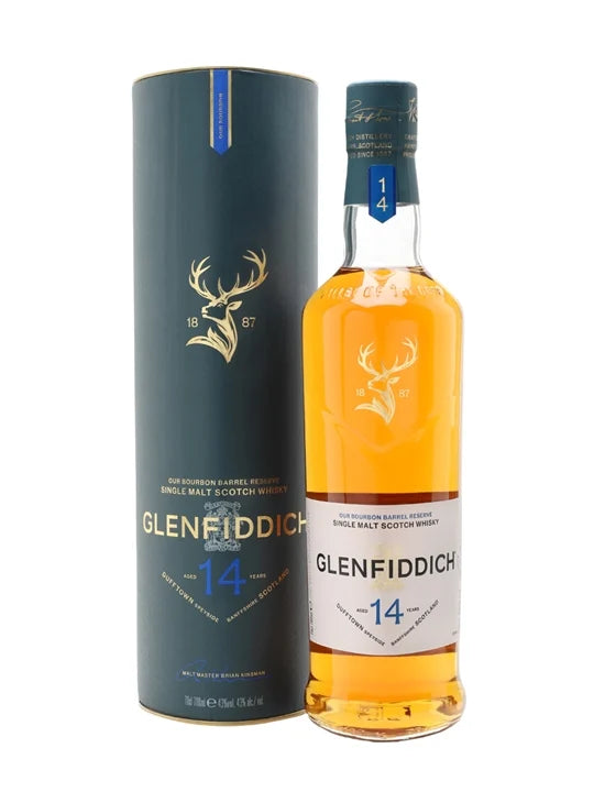 Glenfiddich 14yo Bourbon Barrel Reserve Whisky 700ml