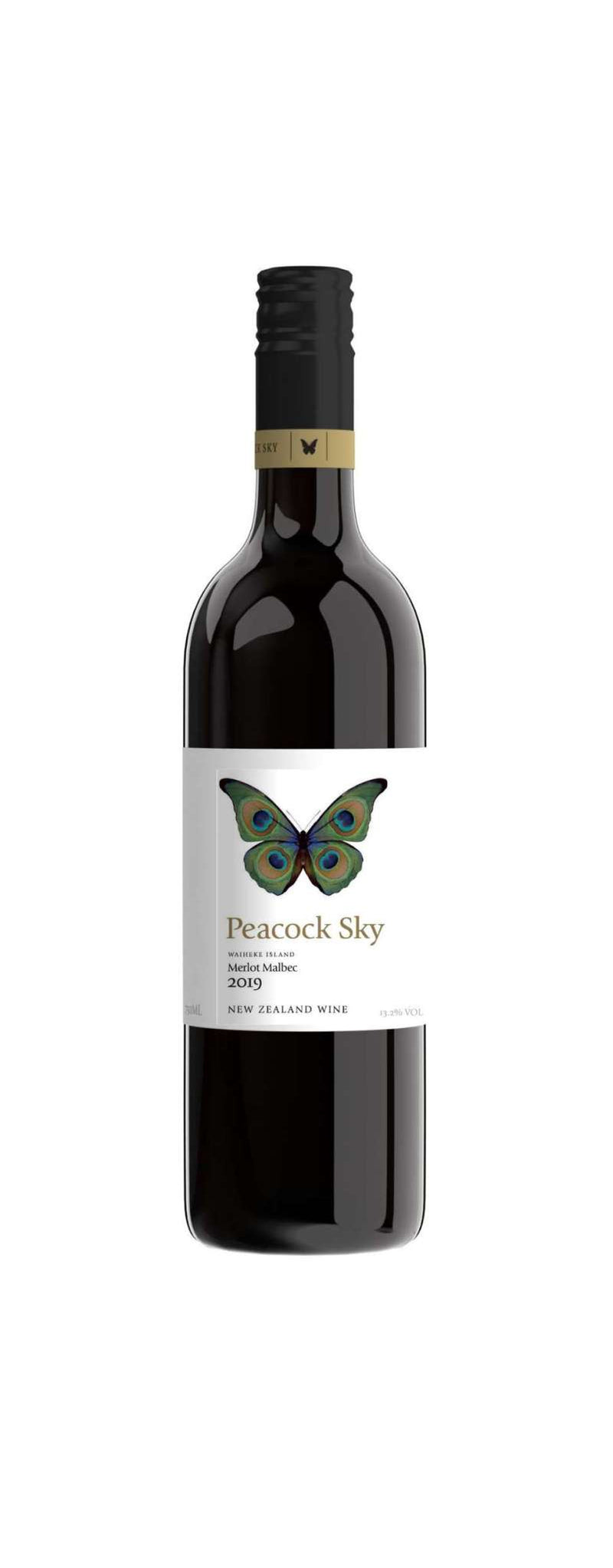 Peacock Sky Merlot Malbec 2019 750ml