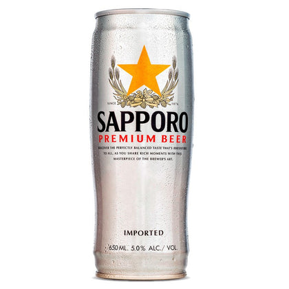 Sapporo Premium Beer 650ml Can