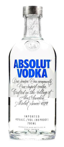 Absolut Vodka 700mL