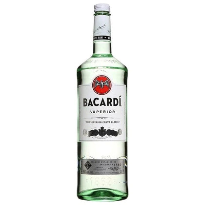 Bacardi Carta Blanca White Rum 1L