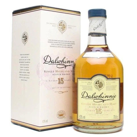 Dalwhinnie 15yo Highland Single Malt Scotch Whisky 700mL