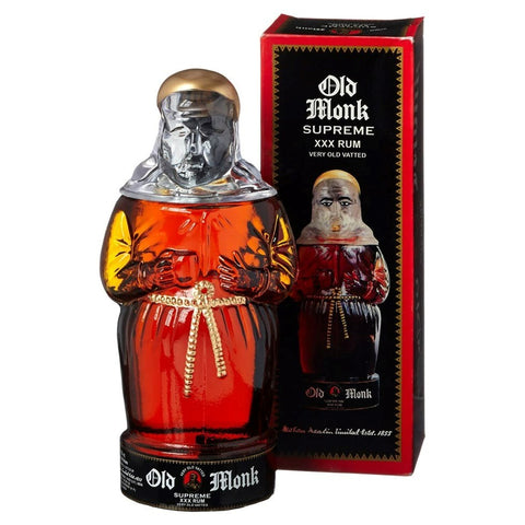 Old Monk Supreme XXX Rum Very Old Vatted 750mL