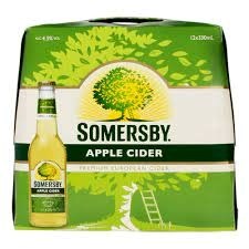 Somersby Apple Crisp Cider 330mL Bottles 12 pack