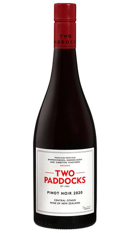 Two Paddocks Organic Pinot Noir 2020 750ml