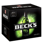Becks Beer 330mL Bottles 12 pack