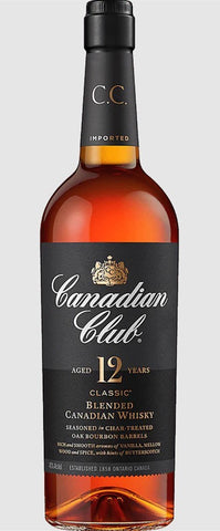 Canadian Club Classic Blended Canadian Whisky 12yo 700mL